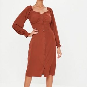Missguided midi dress NWOT